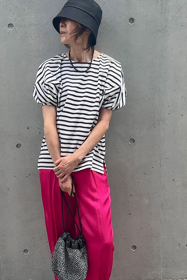 pink × black で、GO！6