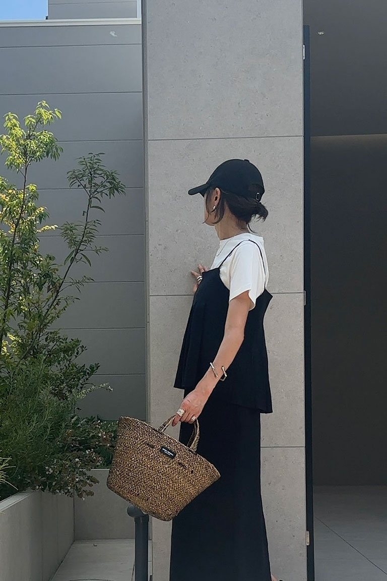 大人ガーリーなモノトーン6