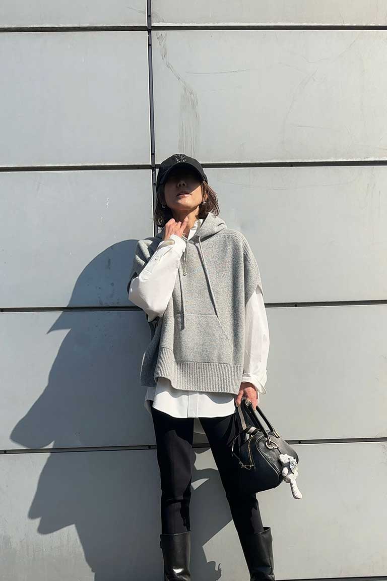 こなれレイヤードの季節8