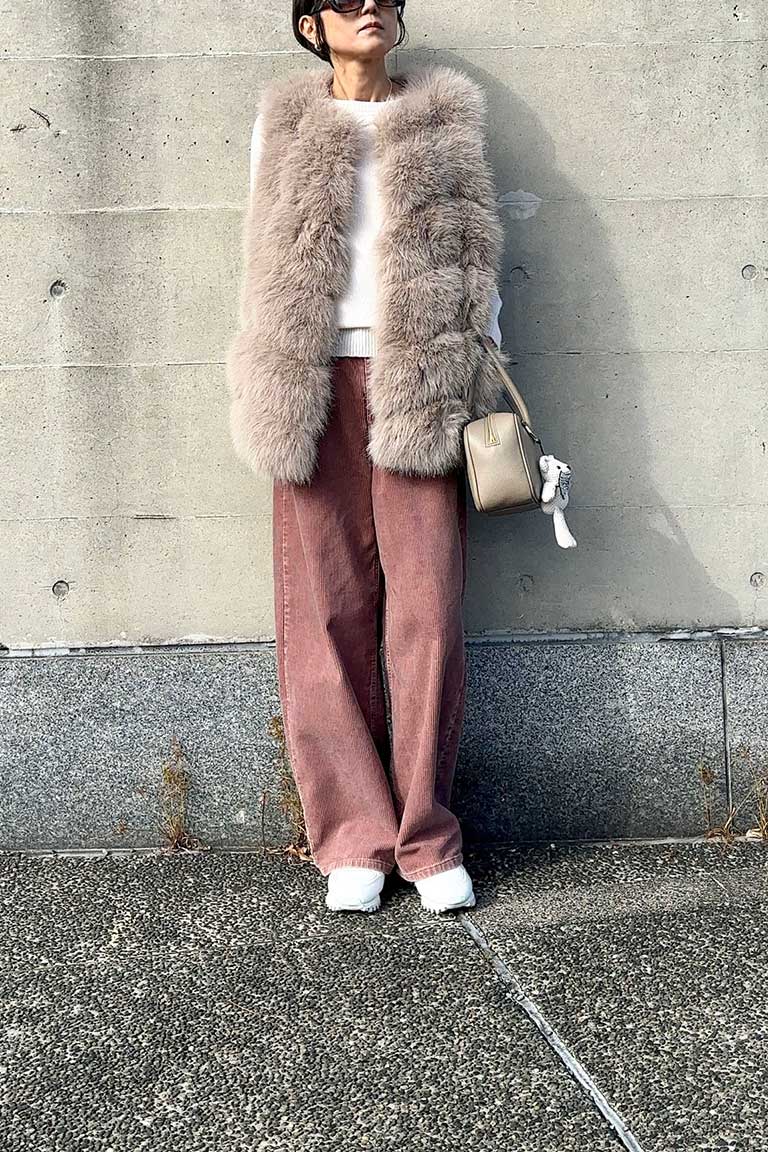 ソフトカラーでリッチカジュアル8