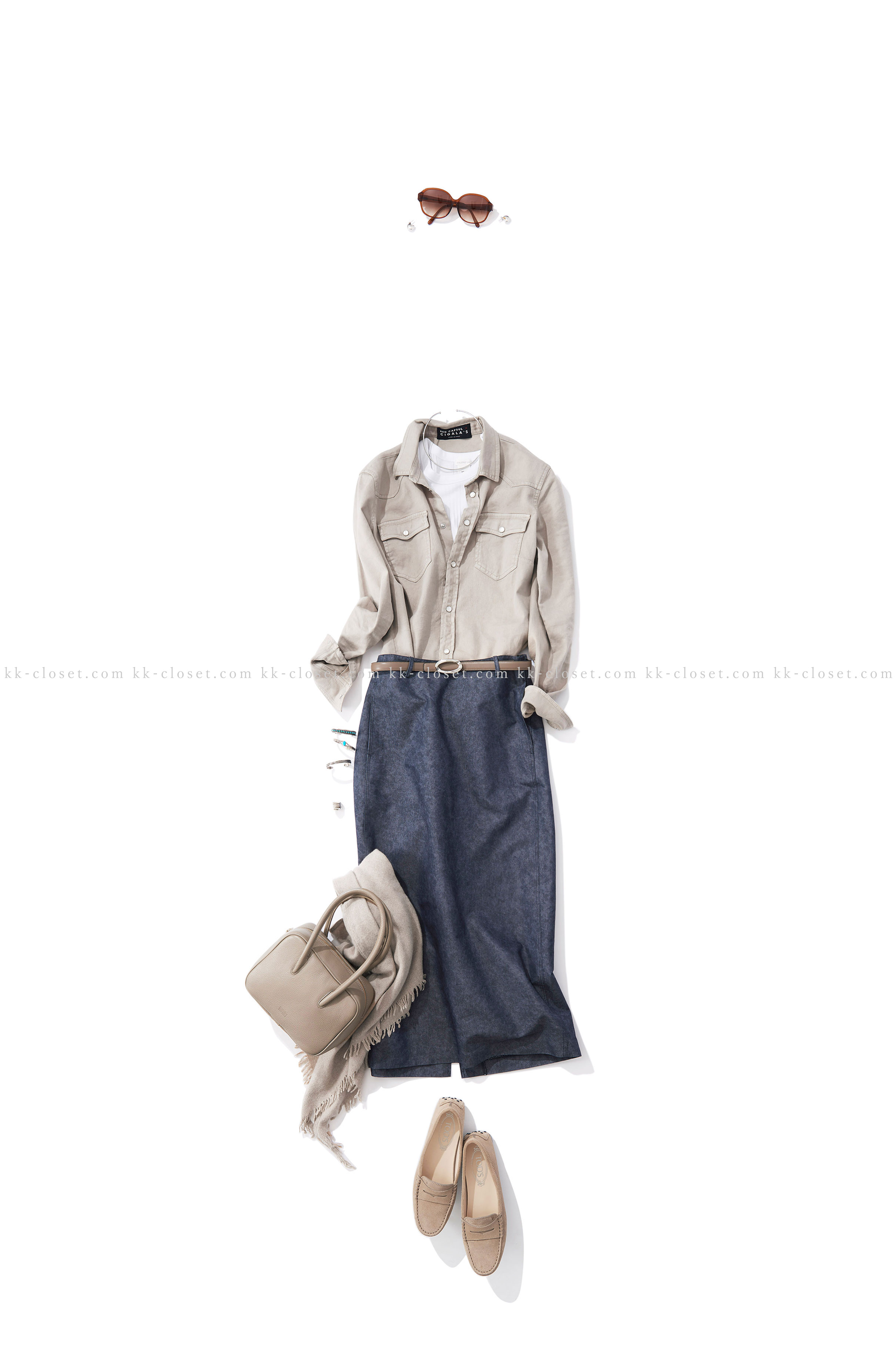 甘くないスカートスタイル