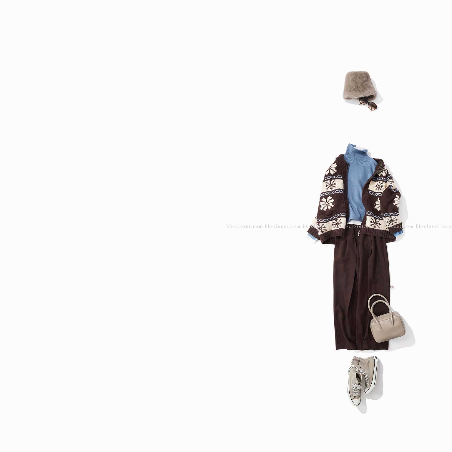 Bibmilk プリントクルースウェット KKcloset 菊池京子 Bibmilk プリントクルースウェット KKcloset 菊池京子 スウェット